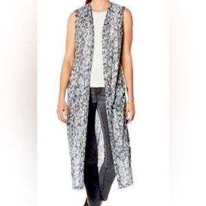 G by Guiliana Sleeveless Duster size L